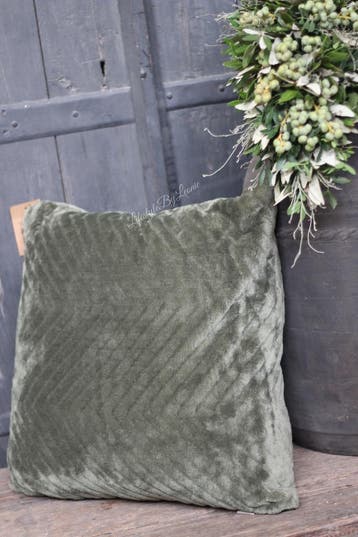 Kussen Green fleece 45 cm, Ophalen of Verzenden, Nieuw