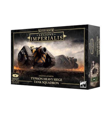 Legions Imperialis Typhon Heavy Siege Tank Squadron, Ophalen of Verzenden, Nieuw