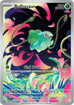 Pokémon TCG - Bulbasaur - Mega Evolution - 133/132, Hobby en Vrije tijd, Verzamelkaartspellen | Pokémon, Zo goed als nieuw, Verzenden