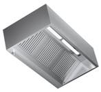 Afzuigkap met Verlichting rvs | 160x110x45cm Combisteel, Zakelijke goederen, Horeca | Meubilair en Inrichting, Verzenden, Nieuw in verpakking
