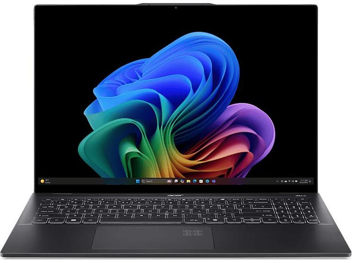 Acer - Swift 16 Ai Sf16-51-77yl - 16 inch - Ice Black, Computers en Software, Windows Laptops, 2 tot 3 Ghz, 16 inch, 16 inch, Qwerty