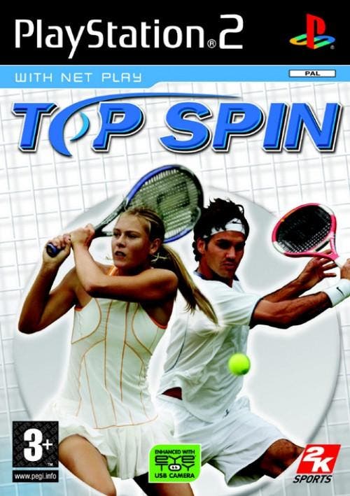Top Spin (PlayStation 2), Spelcomputers en Games, Games | Sony PlayStation 2, Gebruikt, Verzenden