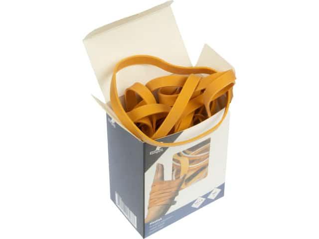 Elastiek Kangaro nr. 77 125x8mm 100gr naturel, Zakelijke goederen, Kantoor en Winkelinrichting | Kantoorartikelen, Overige typen