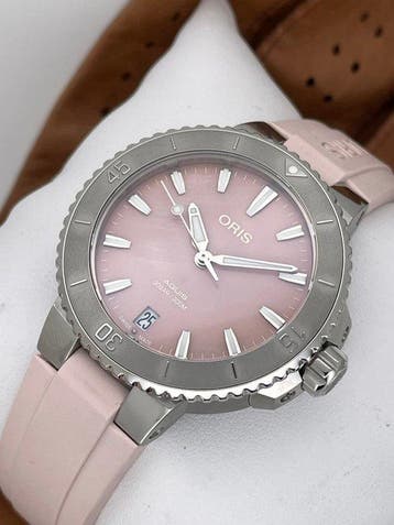 Oris - Aquis Date Automatic Pink - Zonder minimumprijs - 01, Sieraden, Tassen en Uiterlijk, Nieuw