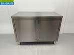 RVS Werkkast Kast 2 klapdeuren 120 cm Horeca, Ophalen of Verzenden, Nieuw in verpakking