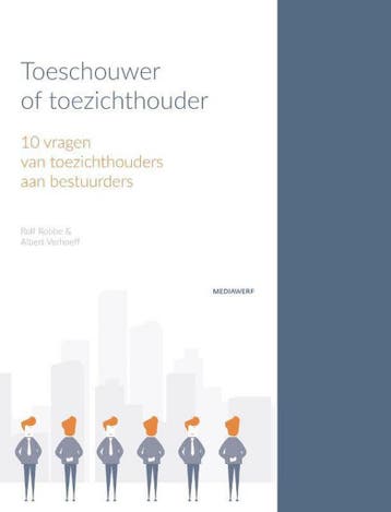 Toeschouwer of toezichthouder - Albert Verhoeff, Verzenden, Zo goed als nieuw, Albert Verhoeff