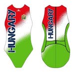 Special Made Turbo Waterpolo badpak HUNGARY-ESCUDO TECNO..., Nieuw