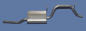 *Tip*  Einddemper OPEL Agila 1.2i - 16V, Ophalen of Verzenden, Nieuw, Opel
