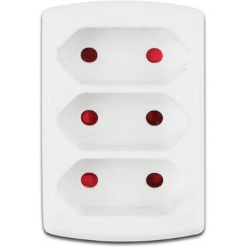 Stopcontact Splitter - Verdeelstekker - Aigi Vonkya - 3680W, Ophalen of Verzenden, Nieuw