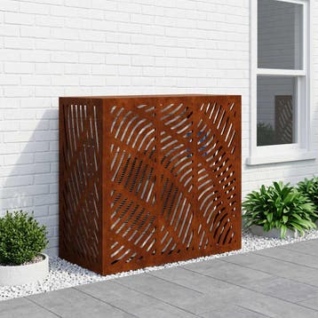 vidaXL Airconditioner hoes Roestkleurig 110 x 50 x 105 cm, Witgoed en Apparatuur, Verzenden, Nieuw