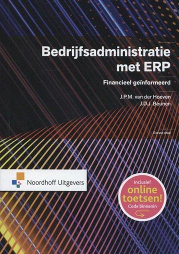 Bedrijfsadministratie met ERP, 9789001829070, Verzenden, Zo goed als nieuw, HBO