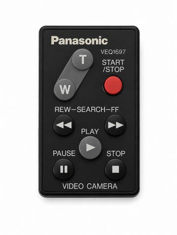 VEQ1697 Afstandsbediening voor Panasonic Camcorder, Verzenden, Zo goed als nieuw