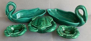 Peper- en zoutstel (5) - Keramiek - Servies CONDIMENTS 1960