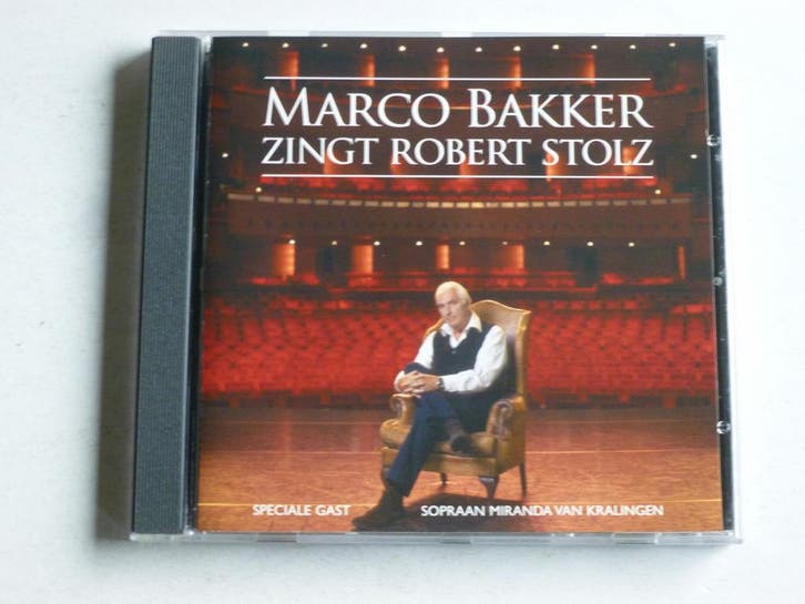 Marco Bakker - zingt Robert Stolz, Cd's en Dvd's, Cd's | Klassiek, Zo goed als nieuw, Ophalen of Verzenden