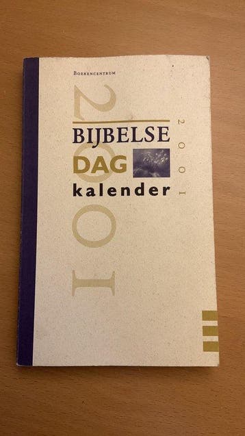 Bijbelse dagkalender 2001, Verzenden, Gelezen