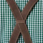 2dekans | Dressforfun Authentieke Lederhosen Lian - Met, Ophalen of Verzenden, Zo goed als nieuw, Bruin, Dressforfun