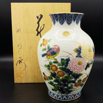 Vaas - Porselein - Japan - Imperial Kikumon (Zonder, Antiek en Kunst