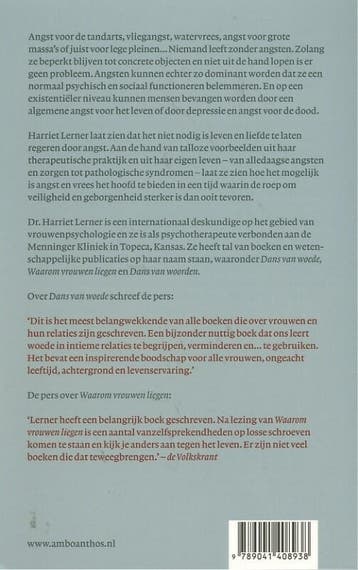 Angst en andere ongewenste gasten 9789041408938 H.G. Lerner, Verzenden, Gelezen, H.G. Lerner