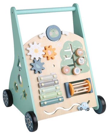 Eco Toys Stonegreen Houten Baby Walker Loopwagen, Verzenden, Nieuw