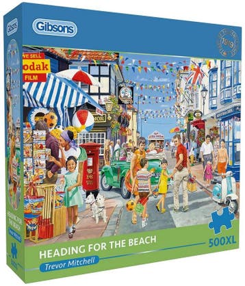 Heading for the Beach Puzzel (500 XL stukjes) | Gibsons -, Verzenden, Nieuw