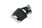 Powerfilter luchtfilter 32mm chroom 45 graden zwart schui..., Ophalen of Verzenden, Nieuw, DMP