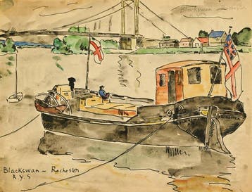René Sautin (1881-1968) - Blackswan Rochester