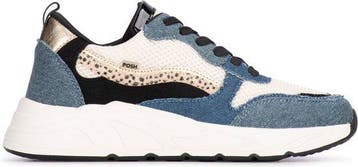 Posh by Poelman CHARLIE Dames Sneakers - Licht denim - Maat, Verzenden, Nieuw