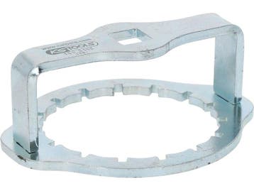 1/2" oliefiltersleutel Ø 74 mm / 15 groeven voor Opel, Ophalen of Verzenden