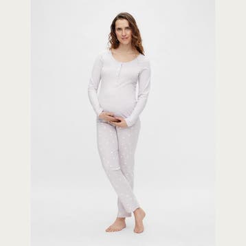Mamalicious Zwangerschapspyjama / Voedingspyiama Mlmira Lia, Verzenden, Nieuw