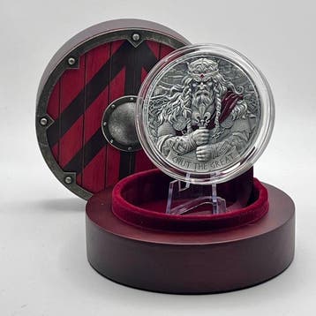 Kameroen. 2000 Francs 2025 – King Cnut the Great – 2 oz