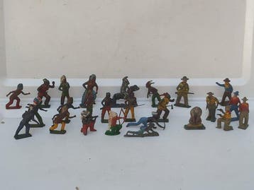 William Britains - Speelgoedfiguurtjes Britains USA INDIANS, Nieuw