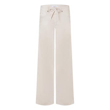 Cambio • Baggy pantalon in zand • 36, Kleding | Dames, Cambio, Bruin, Verzenden, Nieuw