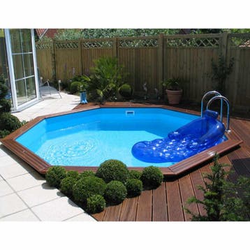 Gardipool Octoo houten zwembad - Ø5.00 x 1.33 m, Verzenden, Nieuw
