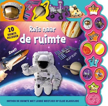 Reis naar de ruimte - geluidenboek 10 ruimtegeluiden (Goed), Verzenden, Gelezen, Hannah Campling