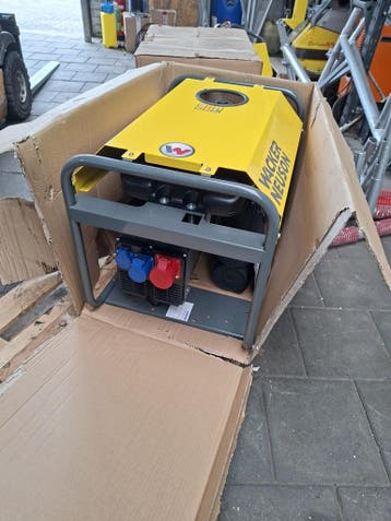 wacker neuson agregaat GV7003A, Nieuw, 5 tot 10 kVA, Benzine