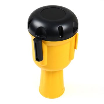 Spoel met afzetlint voor verkeerskegel  -  Wit & Rood  -  3, Verzenden