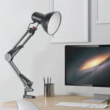 Verstelbare Zwanenhals Bureaulamp met Klem - Flexibele Studi, Verzenden, Nieuw
