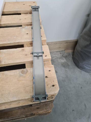 RVS Tegelrooster t.b.v. douchegoot 70 x 7 cm, Ophalen of Verzenden, Nieuw, Rvs, Douche