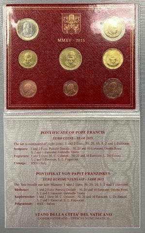 Vaticaan. Year Set (BU) 2015 (Zonder minimumprijs)
