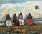 José Montes (1929-2001) - Payesas descansando