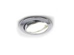 Veiling - 100x GU10 inbouw armatuur chroom met lamphouder, Nieuw