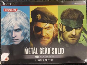 Metal Gear Solid HD collection limited edition (ps3, Spelcomputers en Games, Games | Sony PlayStation 3, Ophalen of Verzenden