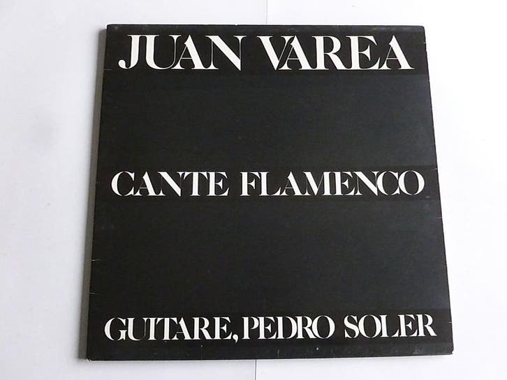 Juan Varea - Cante Flamenco / Guitar Pedro Soler (LP), Cd's en Dvd's, Vinyl | Klassiek, Zo goed als nieuw, Verzenden