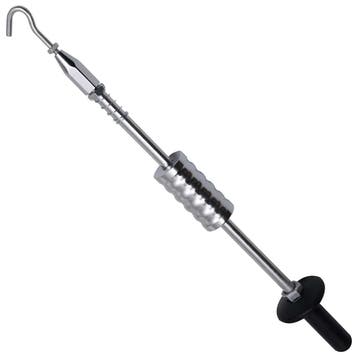 vidaXL Schuifhamer met haak 63 cm koolstofstaal, Auto diversen, Verzenden, Nieuw