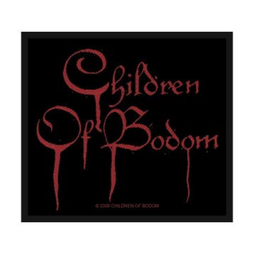 Children of Bodom - Blood Logo - patch officiële merchandise, Ophalen of Verzenden, Nieuw, Kleding