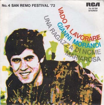 Single - Gianni Morandi - Vado A Lavorare, Verzenden, Nieuw in verpakking