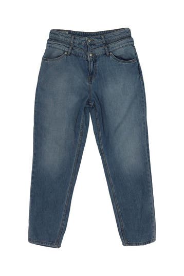 Pepe Jeans Broek in maat W28 Blauw, Kleding | Dames, Pepe Jeans, Verzenden, Gedragen, Blauw