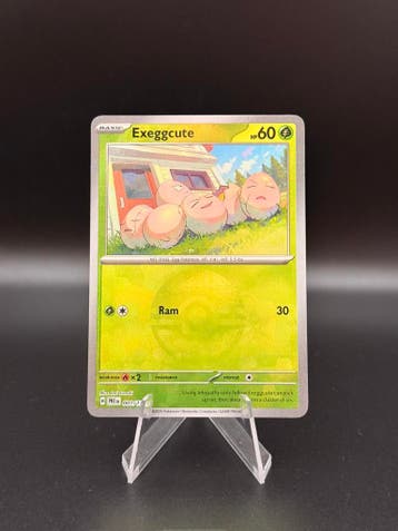 Pokemon Scarlet & Violet Exeggcute PokeBall Holo #001/131, Verzenden, Gebruikt, Losse kaart