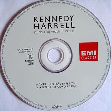 Nigel Kennedy · Lynn Harrell - Maurice Ravel · Zoltán Kodály, Ophalen of Verzenden, Zo goed als nieuw