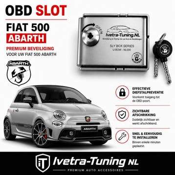 OBD Slot Fiat 500 | Fiat 500 Abarth | OBD Beveiliging, Verzenden, Nieuw
